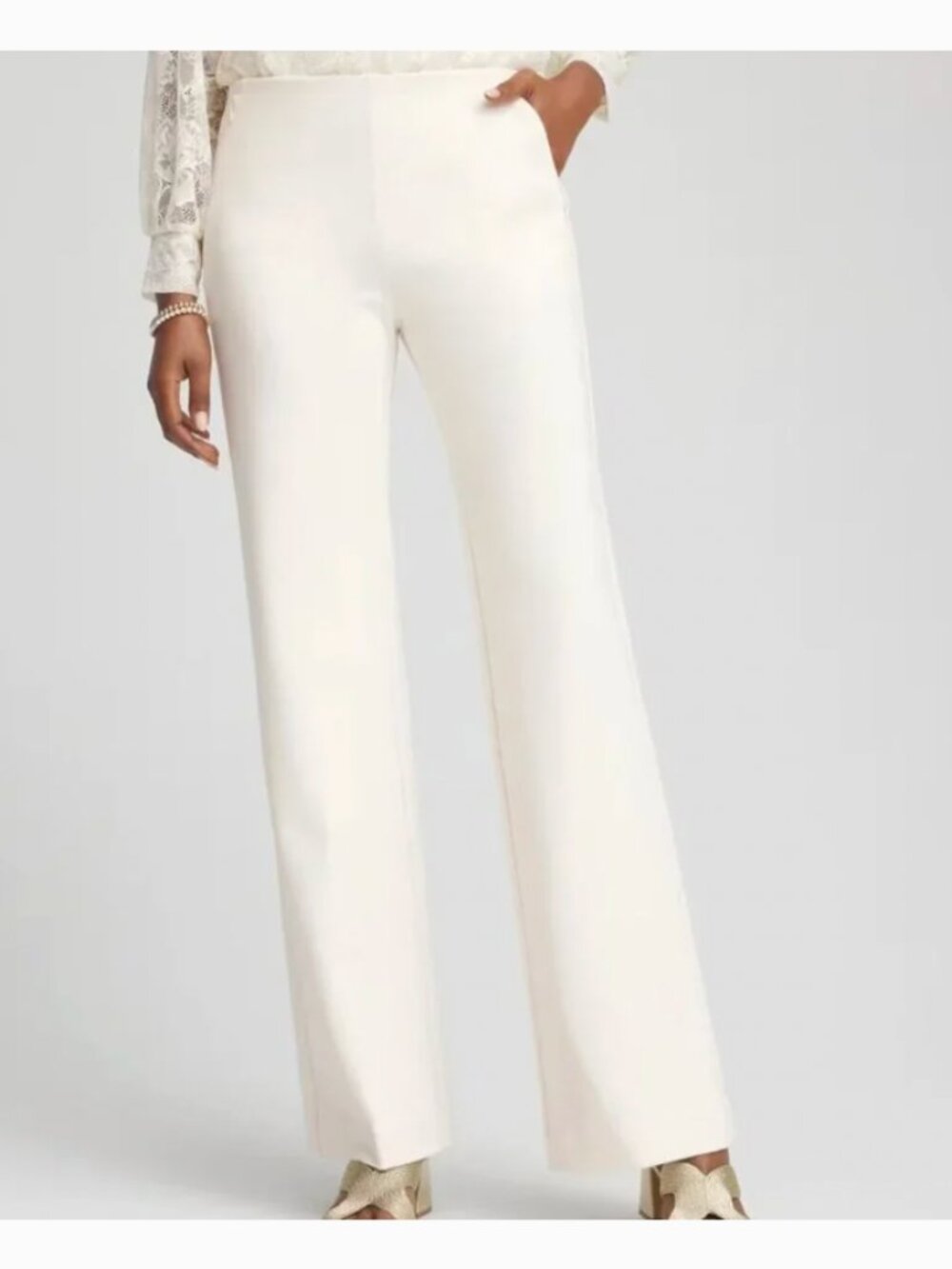 Chico's Juliet Slim Full-Length Ponte Pants NWT size 000 or 0 or xs